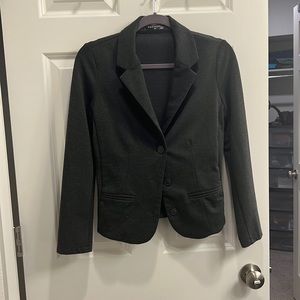 Gray Fitted Women’s Blazer